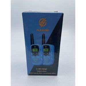 Walkie Talkies for Kids 2 Pack: Long Range Kids Blue Walkie Talkies for Boys 4-1